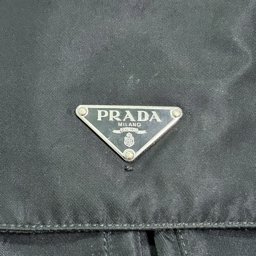 Prada vela black nylon messenger bag purse crossbody designer luxury Read - Picture 3 of 16